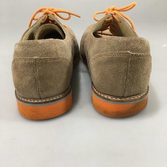 1901 Nordstrom 11 M Beige Nubuck Leather Shoes M12511 main image 4